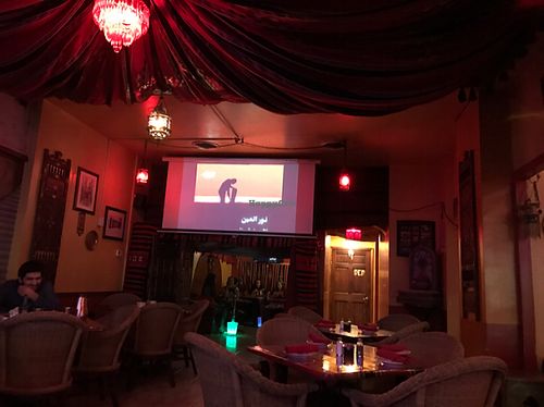 inside at Ranoush in St Louis