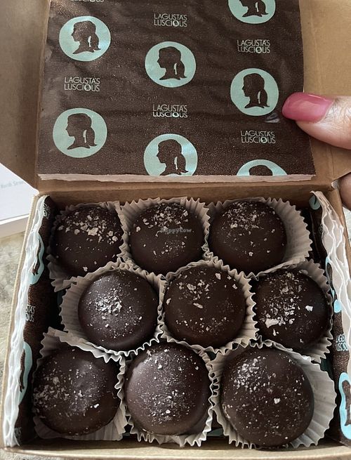 Butterscotch caramels  at Lagusta's Luscious Cafe in New Paltz