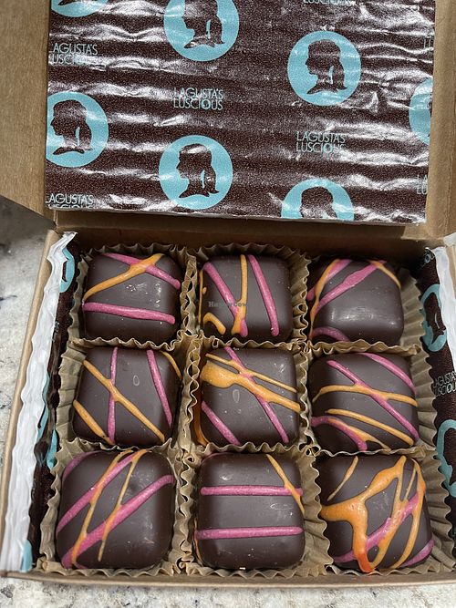 Maple Pecan caramels   at Lagusta's Luscious Cafe in New Paltz