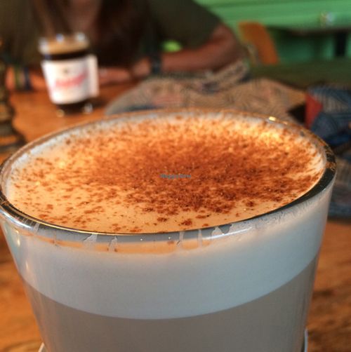 Chai Tea Latte at Arsaga's at the Depot in Fayetteville