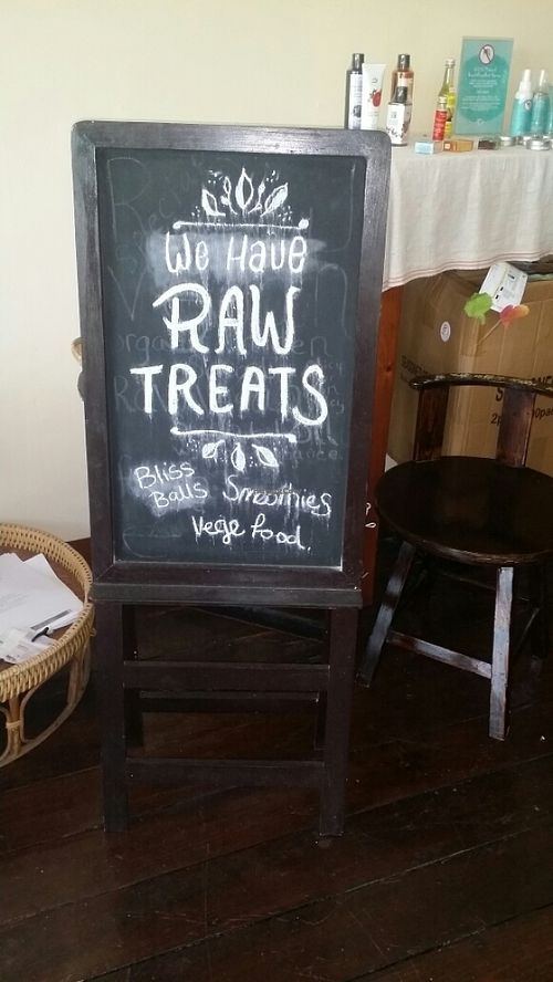 signage at Bodhi Tree Cafe in Chiang Mai