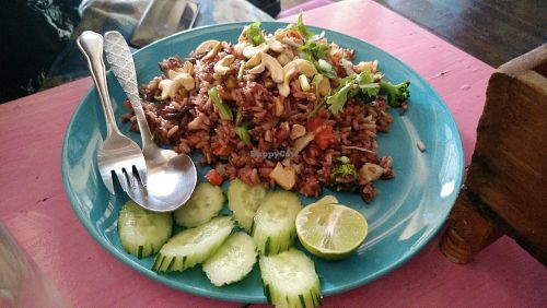 Yummmmiiii at Bodhi Tree Cafe in Chiang Mai