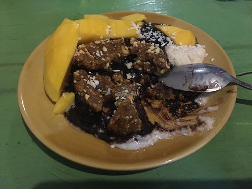 their version of a “raw vegan cheesecake” at Bodhi Tree Cafe in Chiang Mai