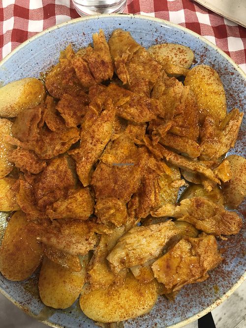 Laćon A La Gallega  at Distrito Vegano in Madrid