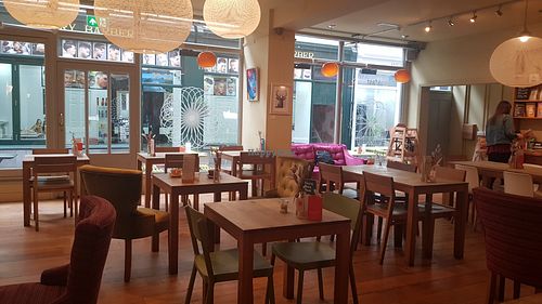 Interior at Waterloo Tea in Cardiff