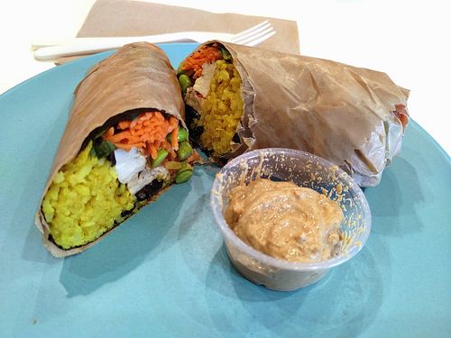 Tofu norito at Manna Life Food in Miami