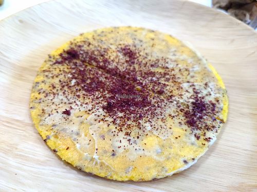 Cashew cream tortilla at Manna Life Food in Miami