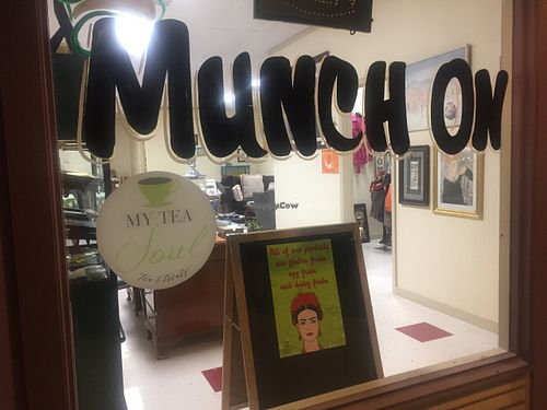A warm, welcoming oasis to meet up, munch and shop! at Munch On and Beyond in San Antonio