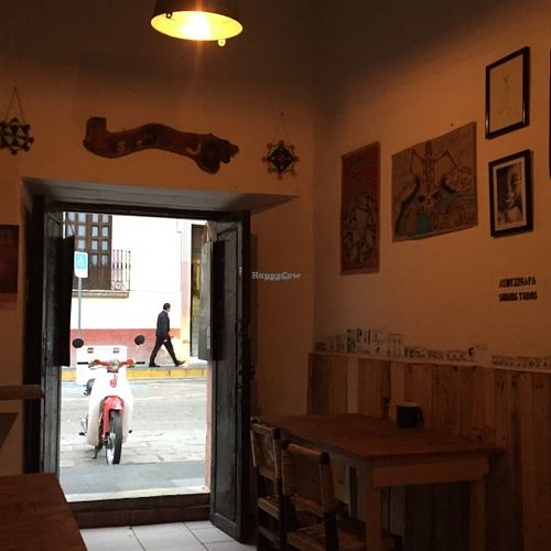atmospheric little restaurant at Los De Abajo in Zacatecas