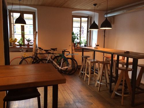 Inside at Manna Manna in Brasov