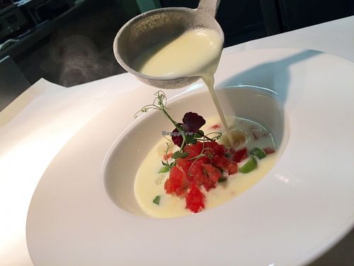 Spargel'creme'suppe at Bel'kwisin in Lienz