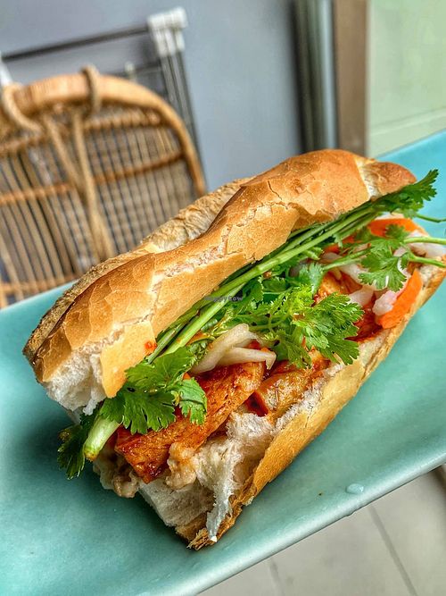 banh mi at Cửa Hàng Thực Phẩm Chay Âu Lạc - Minh Phung District 6 in Ho Chi Minh City