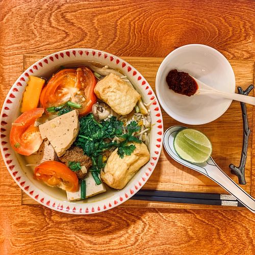 hot pot at Cửa Hàng Thực Phẩm Chay Âu Lạc - Minh Phung District 6 in Ho Chi Minh City