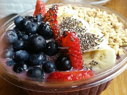 acai bowl at Acai Berry in Brooklyn