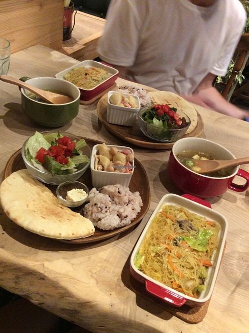 Set meal at Little Saebejae in Tokyo