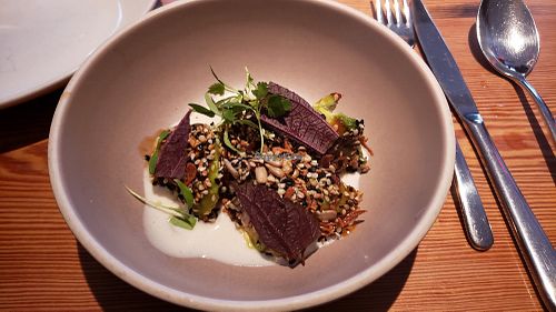 Avocado in seeds at Nix in New York City