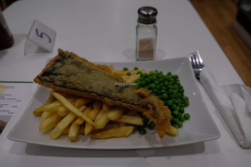 Vegan Fish & Chips at Loving Hut - Southgate in Crawley