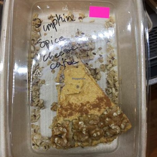 pumpkin spice cheese cake   at Beetnix in Savannah