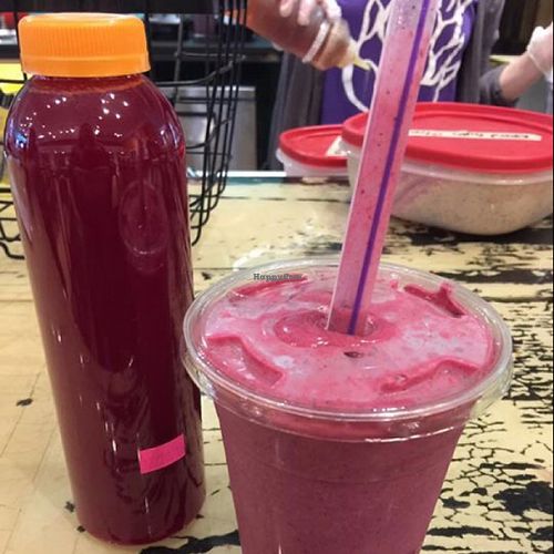 best smoothie and best juice at Beetnix in Savannah