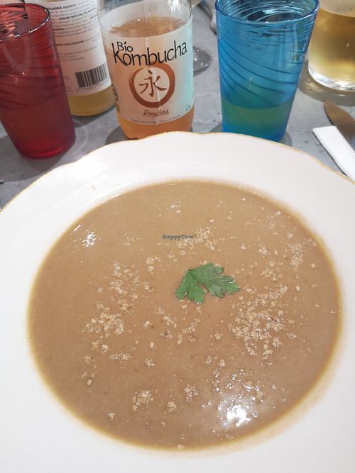 Mushroom soup at Sare & The in Sare