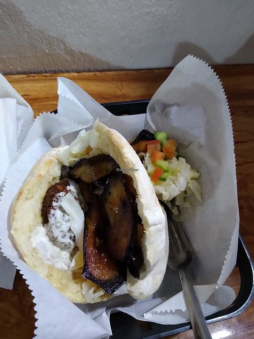 Falafel at Falafel Comida Israeli in Ensenada