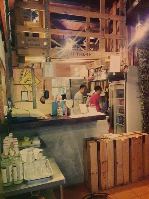 Front desk at Wrong Place in Kuching