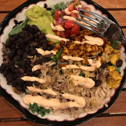 dinner  at Holi Vegan Kitchen in North Miami Beach