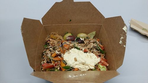 salad box at The Radish in Lancaster