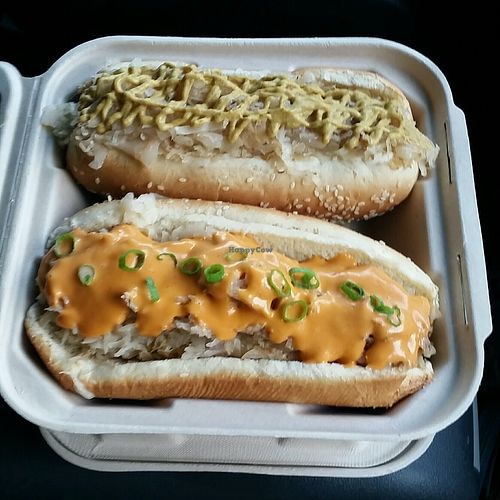 Jon Stewart.  One with cheese.  at Doggie Style - Food Trailer in Austin