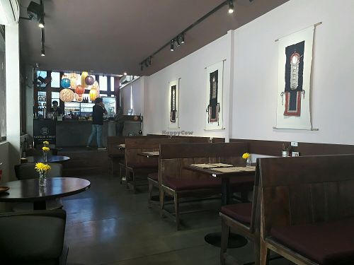 Inside at Pi Vegetarian Bistro in Ho Chi Minh City