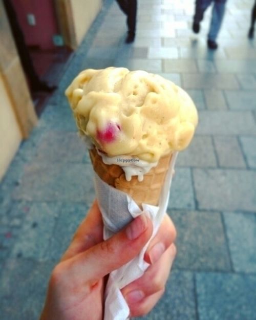 coconut and mango  at Slodki Wentzl in Krakow