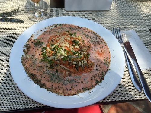 Raw lasagna at Casa Raw in Sao Paulo