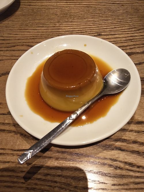 Vegan creme caramel. at Minh Chay - Ma May in Hanoi