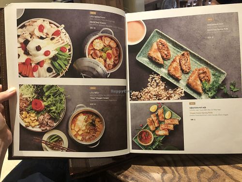 Menu at Minh Chay - Ma May in Hanoi