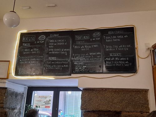 Menú del dia- November 2022 at El Fogon Verde in Madrid