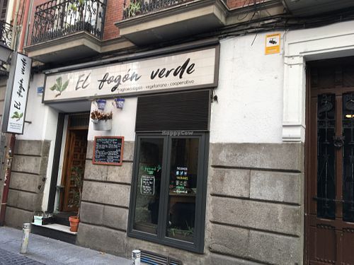 Front of restaurant  at El Fogon Verde in Madrid