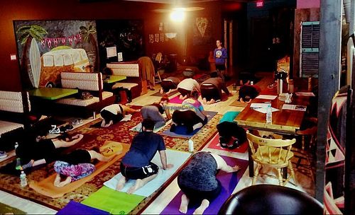 Inhale the future - exhale the past, join Kahunas for their Friday morning class 9am-10am. it is always incredible to witness men and women of all ages relaxing while experiencing oneness with "Self". #lovekahunas at Big Kahunas in Merrimack