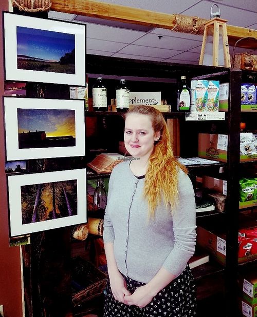 Local artists showing her work at Kahunas. at Big Kahunas in Merrimack