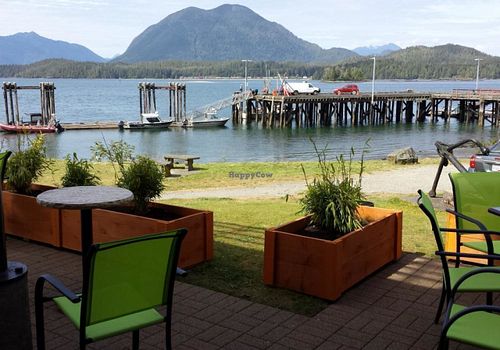 The Amazing View!!! at Calypso Roti Shop in Tofino