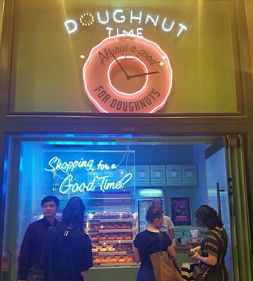 store front at Doughnut Time in Sydney