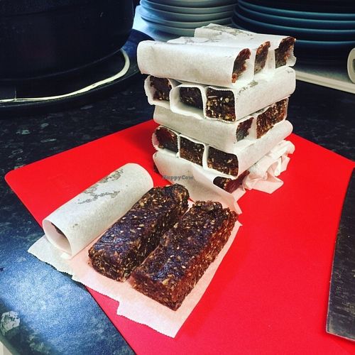 Vegan: homemade naked bars! at Love Coffee in Lurgan
