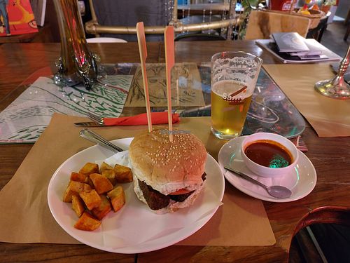 Food at Mayka in Belgrade