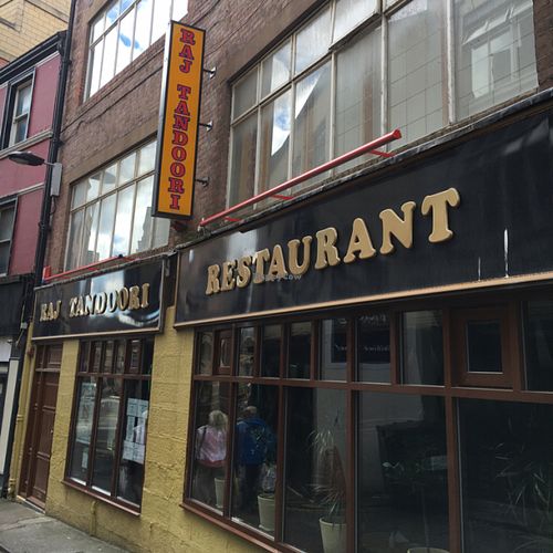 outside  at Raj Tandoori in Newcastle Upon Tyne