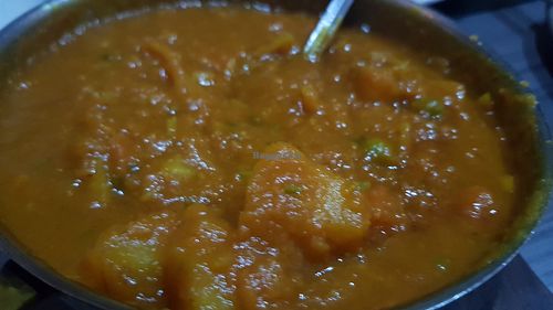 Vegetable Dhansak (vg) at Raj Tandoori in Newcastle Upon Tyne