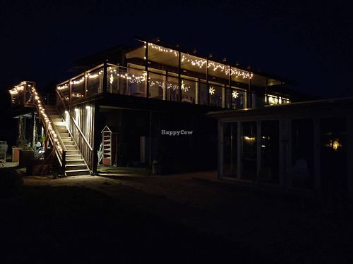 cafe at Hornuddens Tradgard in Straengnaes