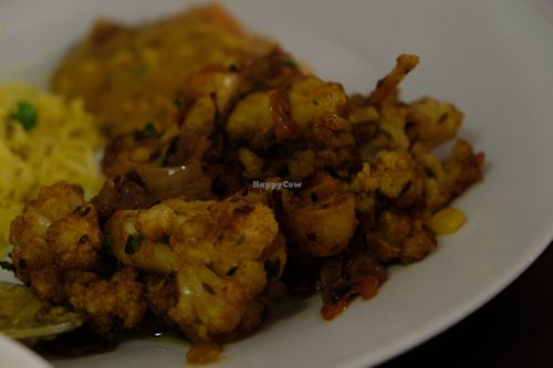 Aloo Gobhi at Aroma Indian Restaurant in Olomouc