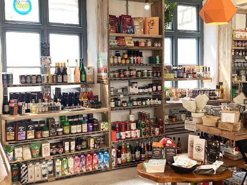 Wholefoods, locally made and organic products. Vegan and gluten free goodies in abundance! at Sprout Health Foods in Newquay