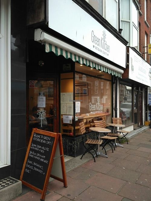 green kitchen at Green Kitchen in Brighton