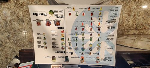 meni version original at Iced Coffee in Nha Trang