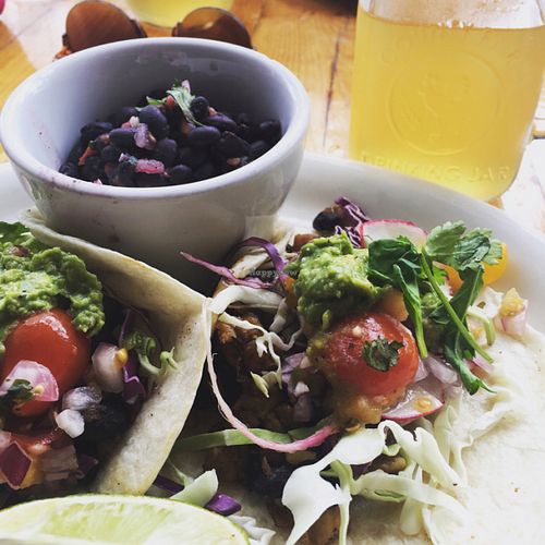 Chef's choice Vegan tacos - Yum!!! at Bounty Kitchen - East Queen Anne in Seattle